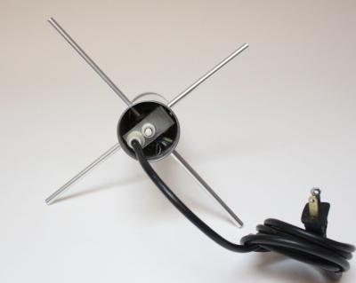 RAAK Vintage Dutch Aluminum Krekel Cricket Table Lamp by Otto Wach for RAAK