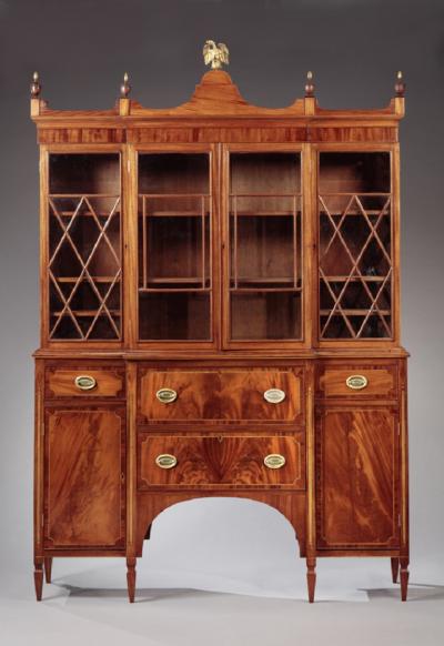 RARE AND IMPORTANT SIGNED GENTLEMAN S SECRETARY