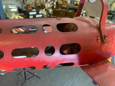 RARE ART DECO AIRPLANE FAN