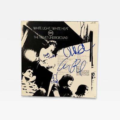 RARE AUTOGRAPHED VELVET UNDERGROUND ALBUM