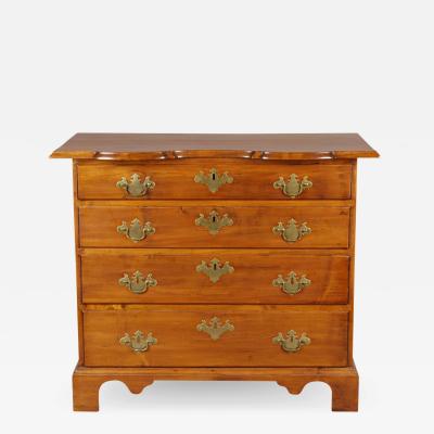 RARE CHIPPENDALE GRADUATED FOUR DRAWER CHEST