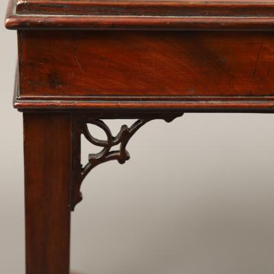 RARE CHIPPENDALE TRAY TOP TEA TABLE