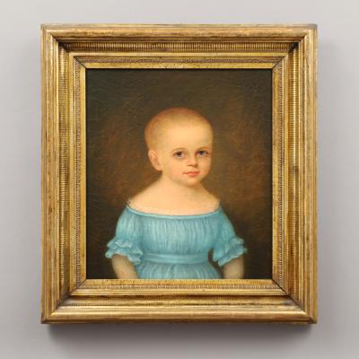 RARE PAIR OF PORTRAITS SIBLINGS