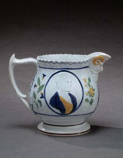 RARE PEARLWARE PITCHER