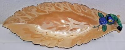 RARE Vintage Noritake Lusterware Platter and 6 Salts