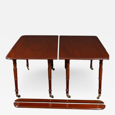 RARE WILLIAM IV MAHOGANY DINING TABLE