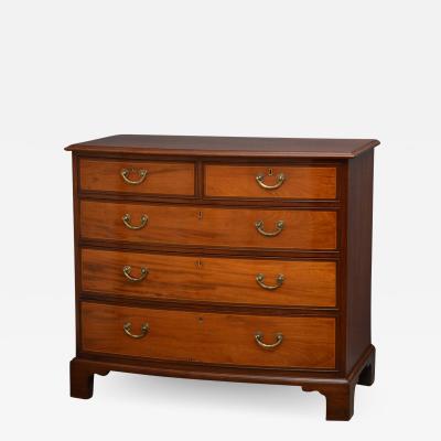 REGENCY MAHOGANY CHEST OF DRAWERS