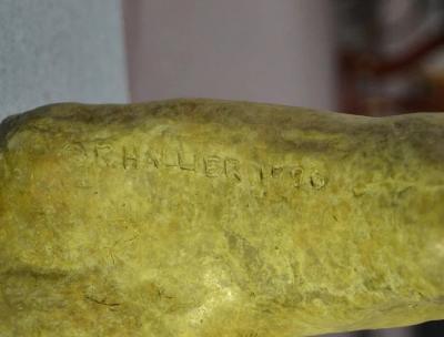 RICHARD HALLIER LARGE OUTDOOR BRONZE SCULPTURE