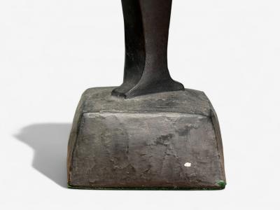 RIMA Rima Mid Century Modern Bronze Sculptural Table Lamps USA 1960s