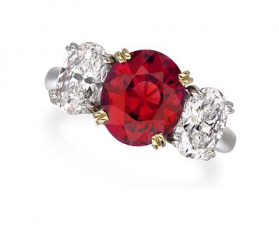 RUBY AND DIAMOND RING