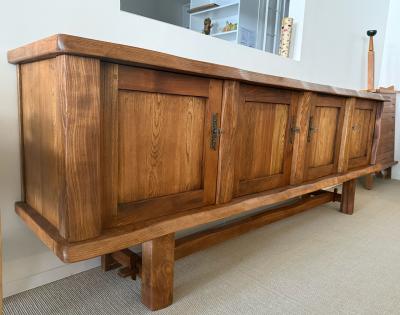 RUSTIC OAK CASE PIECE