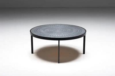 Raf Verjans Mosaic Coffee Table by Raf Verjans Belgium 1970s