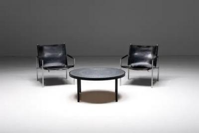 Raf Verjans Mosaic Coffee Table by Raf Verjans Belgium 1970s