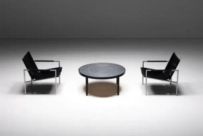 Raf Verjans Mosaic Coffee Table by Raf Verjans Belgium 1970s
