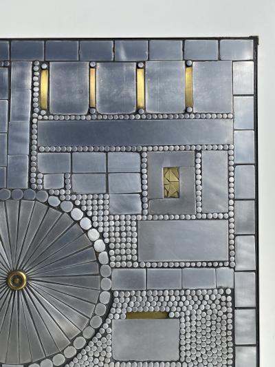 Raf Verjans Raf Verjans Brutalist Mosaic Wall Sculpture