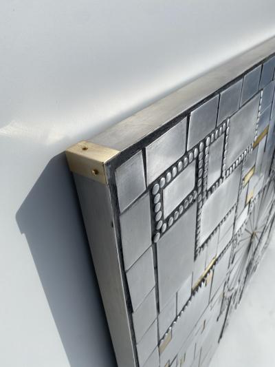 Raf Verjans Raf Verjans Brutalist Mosaic Wall Sculpture