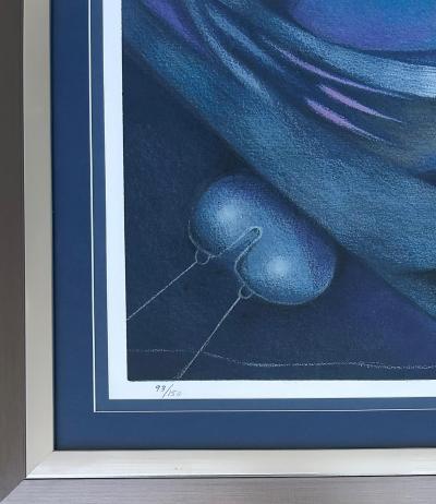 Rafael Soriano Cuban Artist Rafael Soriano Signed Serigraph 93 150