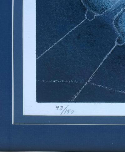 Rafael Soriano Cuban Artist Rafael Soriano Signed Serigraph 93 150