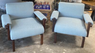 Raffaella Crespi Pair of Mid Century Armchairs by Raffaella Crespi Italy 1960s