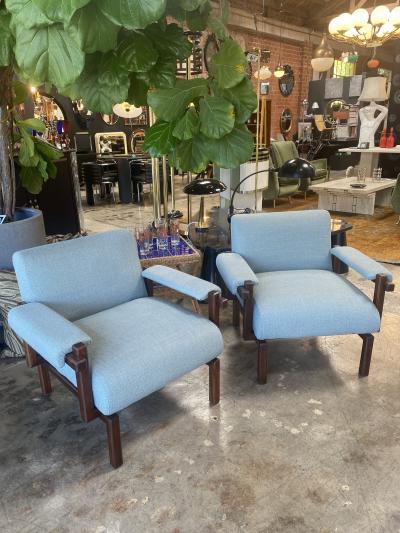 Raffaella Crespi Pair of Mid Century Armchairs by Raffaella Crespi Italy 1960s