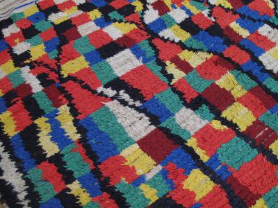 Rainbow Azilal Berber Moroccan Rug