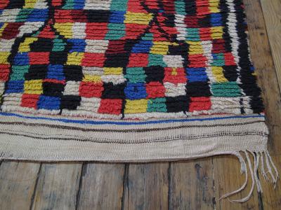 Rainbow Azilal Berber Moroccan Rug