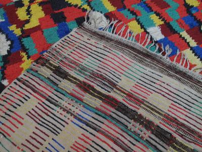 Rainbow Azilal Berber Moroccan Rug