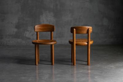 Rainer Daumiller Pine Dining Chairs by Rainer Daumiller For Hirtshals Savvaerk Denmark 1970s