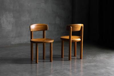 Rainer Daumiller Pine Dining Chairs by Rainer Daumiller For Hirtshals Savvaerk Denmark 1970s