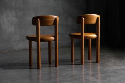 Rainer Daumiller Pine Dining Chairs by Rainer Daumiller For Hirtshals Savvaerk Denmark 1970s