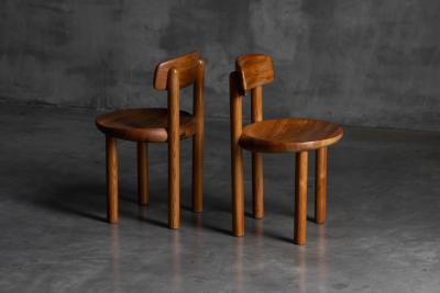 Rainer Daumiller Pine Dining Chairs by Rainer Daumiller For Hirtshals Savvaerk Denmark 1970s