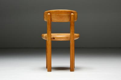 Rainer Daumiller Pine Dining Chairs by Rainer Daumiller For Hirtshals Savvaerk Denmark 1970s