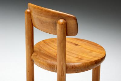 Rainer Daumiller Pine Dining Chairs by Rainer Daumiller For Hirtshals Savvaerk Denmark 1970s