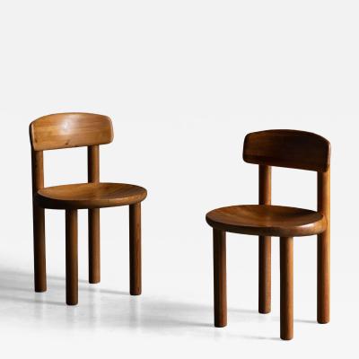Rainer Daumiller Pine Dining Chairs by Rainer Daumiller For Hirtshals Savvaerk Denmark 1970s