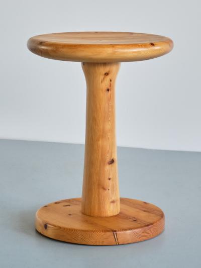 Rainer Daumiller Rainer Daumiller Stool Side Table in Pine Hirtshals Savv rk Denmark 1970s