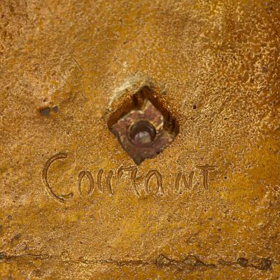 Raingo Fr res Napoleon III period gilt bronze clock and barometer attributed to Raingo Fr res