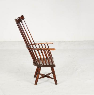 Raked Back Windsor Armchair