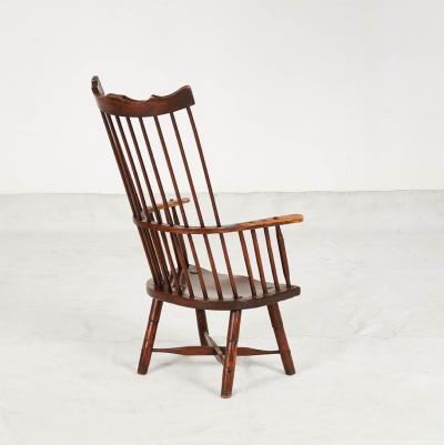Raked Back Windsor Armchair