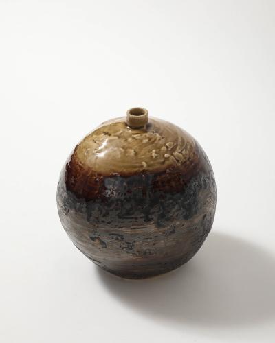 Raku Fired Vase