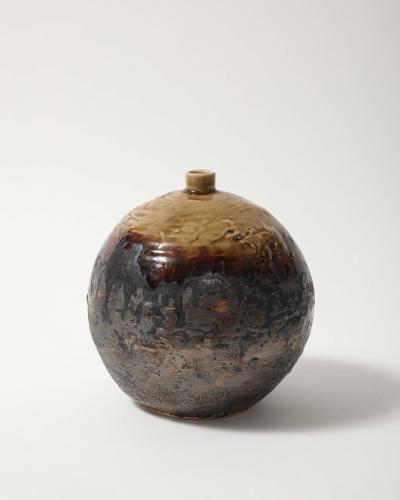 Raku Fired Vase