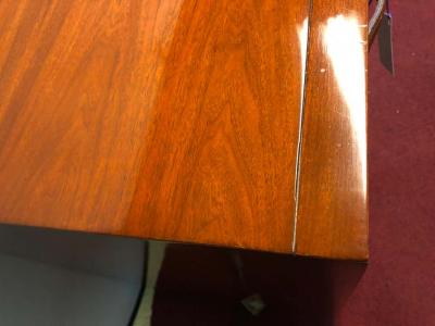 Ralph Lauren Ralph Lauren Modern Hollywood Double Chest Mahogany with Leather Pulls