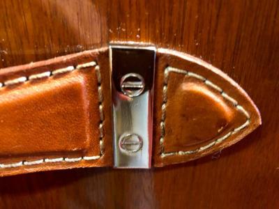 Ralph Lauren Ralph Lauren Modern Hollywood Double Chest Mahogany with Leather Pulls