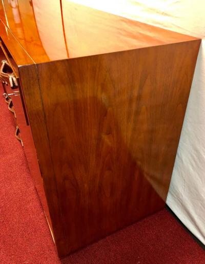 Ralph Lauren Ralph Lauren Modern Hollywood Double Chest Mahogany with Leather Pulls