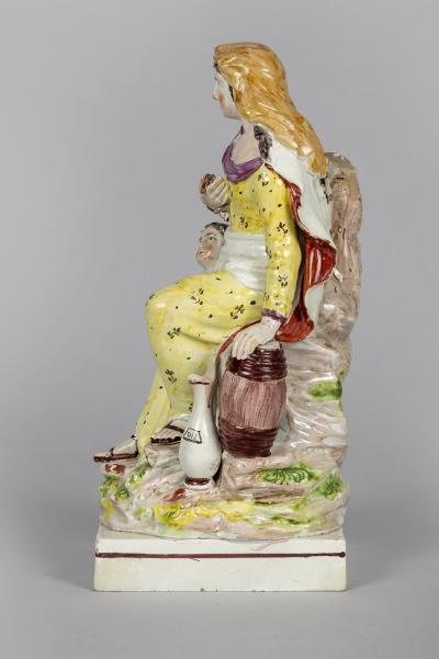 Ralph Wood Staffordshire Pearlware Figure of the Widow