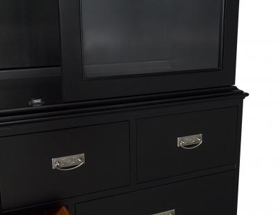 Randal Tysinger Modern Ebonized China Display Cabinet