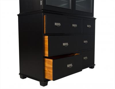Randal Tysinger Modern Ebonized China Display Cabinet