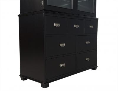 Randal Tysinger Modern Ebonized China Display Cabinet