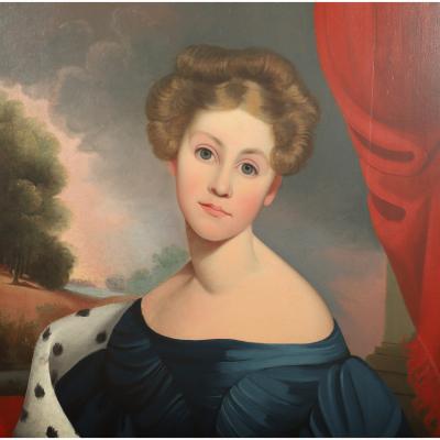 Randall Palmer American School Portrait of a Lady