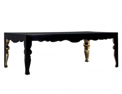 Randall Tysinger Mons Cocktail Table in Black