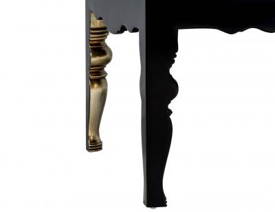 Randall Tysinger Mons Cocktail Table in Black